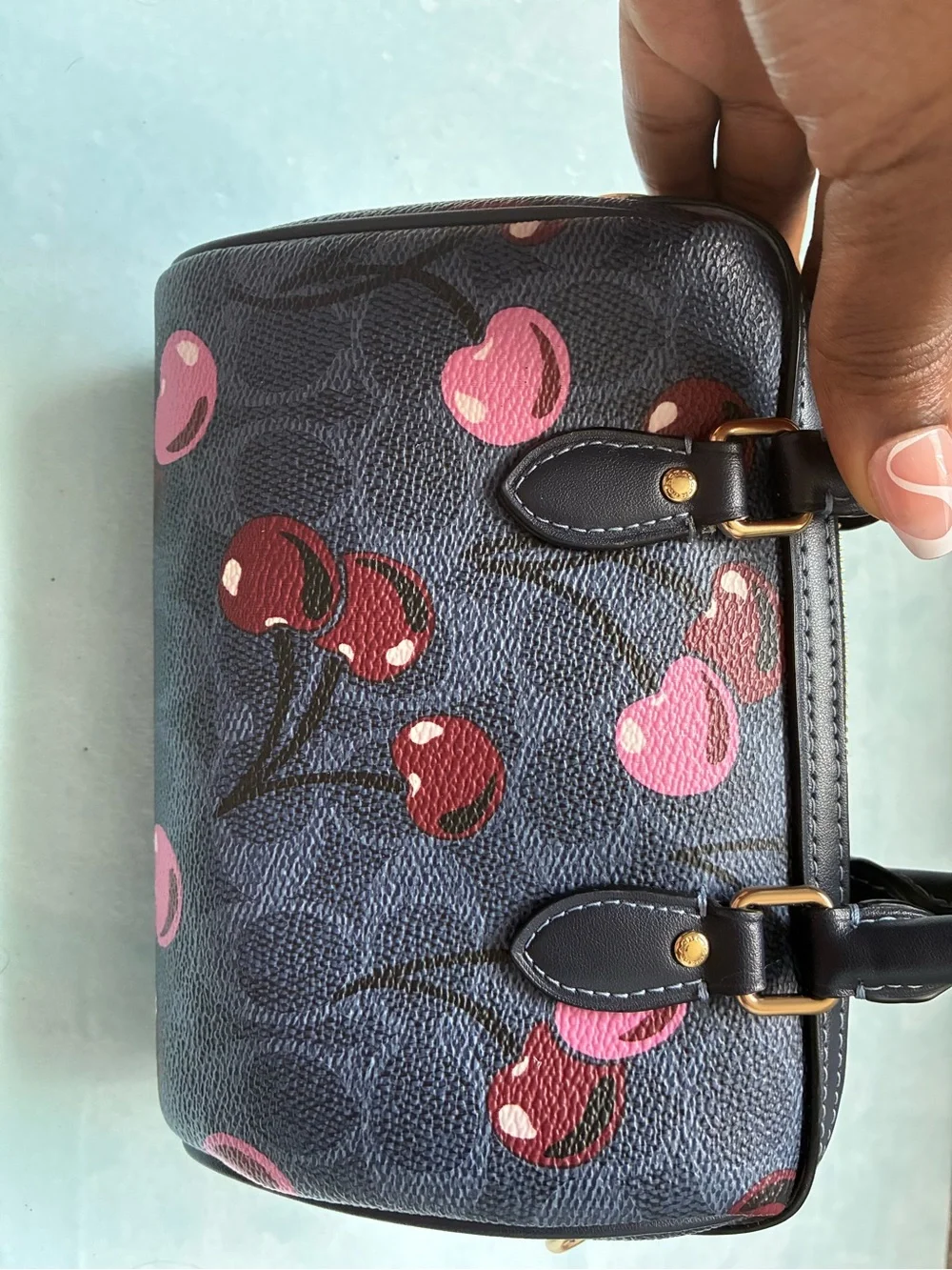 Coach mini satchel